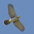 Juvenile in flight. Note: rounded tail and head projecting well beyond the straight leading edge of wing Juvenile in flight. Note: rounded tail and head projecting well beyond the straight leading edge of wing